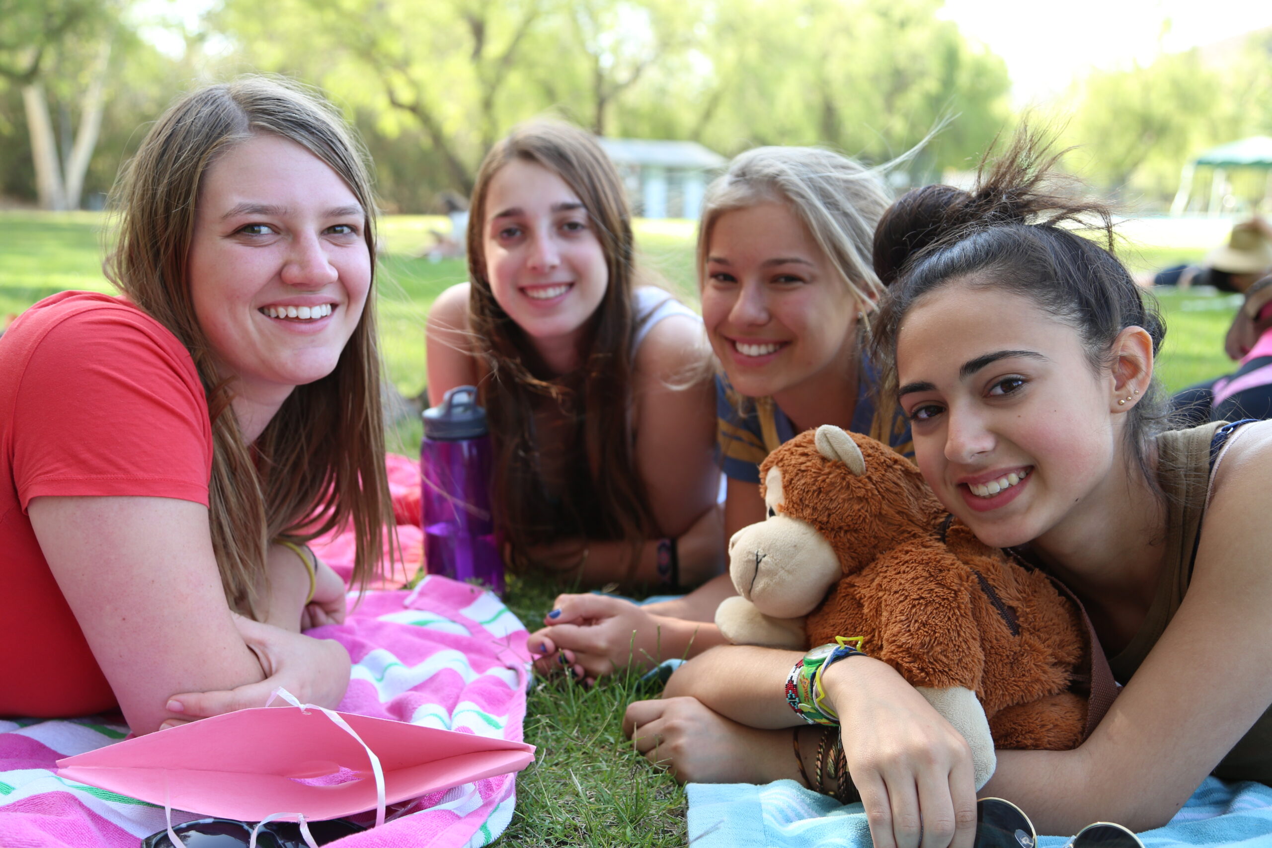 Teens at Camp