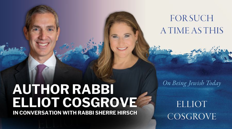 Being_Jewish_Today_RabbiCosgrove_RabbiHirsch_AJUOpenLearning_FreeEvent