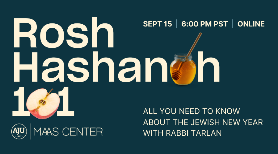 Rosh Hashanah 101 Flyer